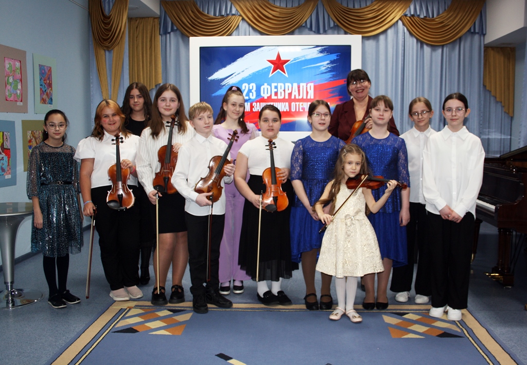 Праздничный концерт, посвящённый Дню защитника отечества
