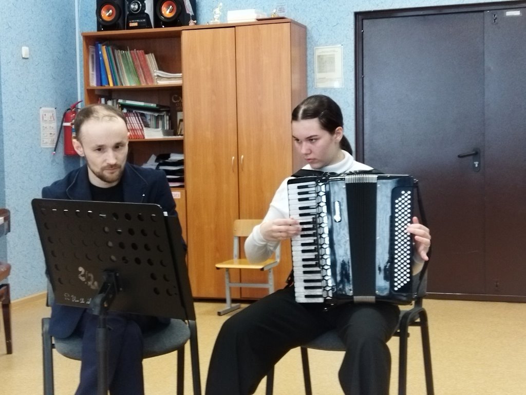 Валиев Р.Р. с обучающим на мастер-классе